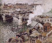Camille Pissarro Bridge oil painting reproduction
